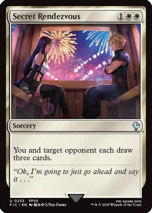 Image of Secret Rendezvous (0253) (Surge Foil) [FINAL FANTASY Commander]