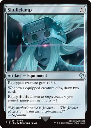 Image of Skullclamp (Surge Foil) [FINAL FANTASY Commander]