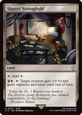 Image of Slayers' Stronghold (Surge Foil) [FINAL FANTASY Commander]