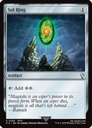 Image of Sol Ring (0356) (Surge Foil) [FINAL FANTASY Commander]