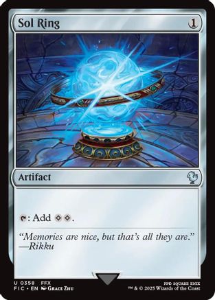 Image of Sol Ring (0358) (Surge Foil) [FINAL FANTASY Commander]