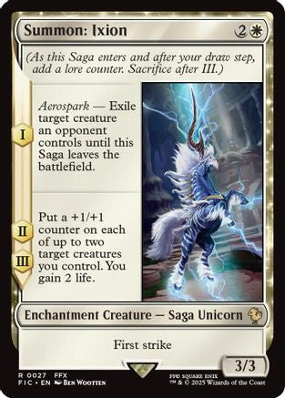Image of Summon: Ixion (Surge Foil) [FINAL FANTASY Commander]