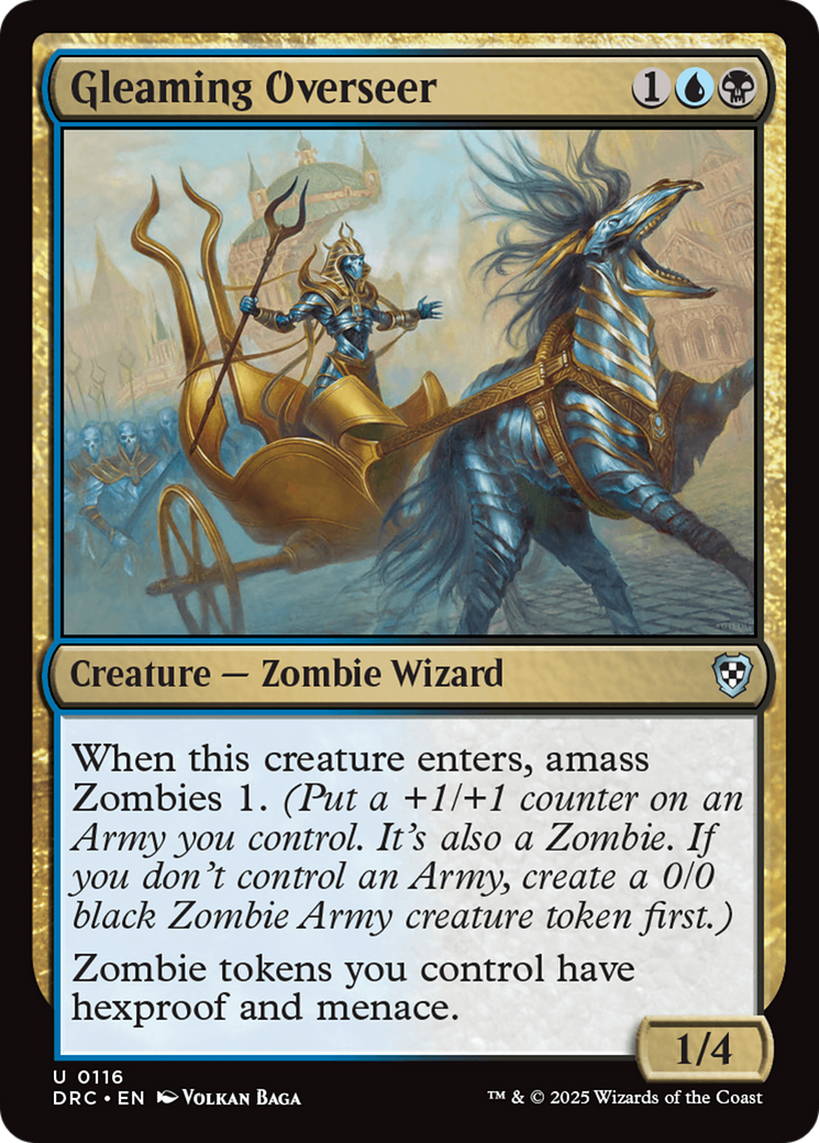 Image of Gleaming Overseer [Aetherdrift Commander]