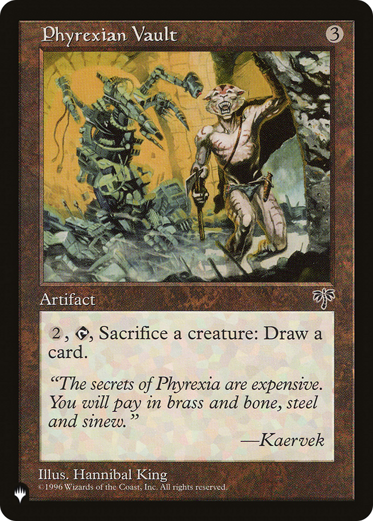 Image of Phyrexian Vault [The List]