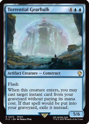 Image of Torrential Gearhulk (Surge Foil) [FINAL FANTASY Commander]