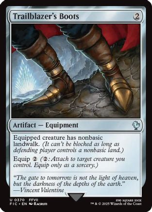 Image of Trailblazer's Boots (Surge Foil) [FINAL FANTASY Commander]