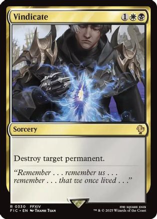 Image of Vindicate (Surge Foil) [FINAL FANTASY Commander]