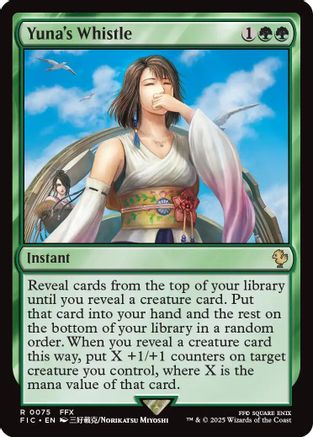 Image of Yuna's Whistle (Surge Foil) [FINAL FANTASY Commander]