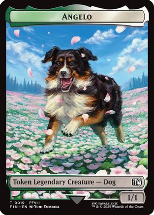 Image of Angelo // Darkstar Double-Sided Token [FINAL FANTASY Tokens]
