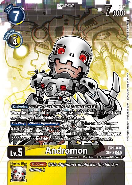 Image of Andromon [EX9-030] (SP) [Versus Monsters]