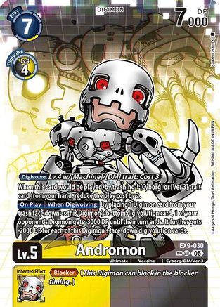 Image of Andromon [EX9-030] (SP) [Versus Monsters]