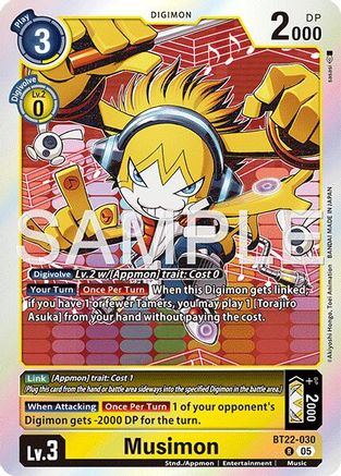 Image of Musimon [BT22-030] [Cyber Eden]