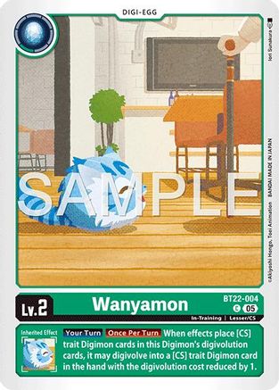 Image of Wanyamon [BT22-004] [Cyber Eden]