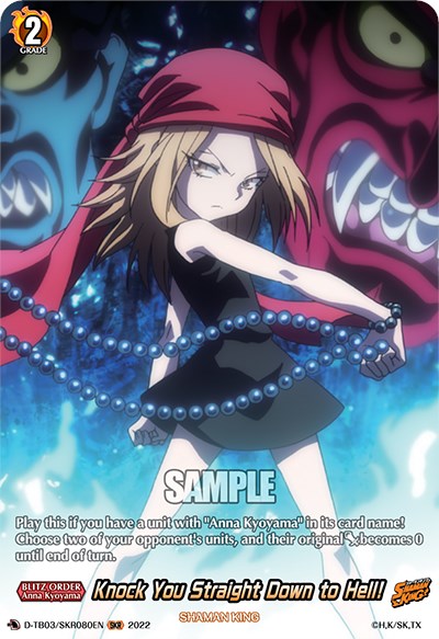 Image of Knock You Straight Down to Hell! (D-TB03/SKR080EN) [Shaman King]