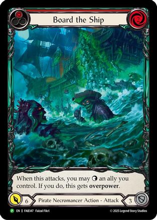 Image of Board the Ship [FAB347] (Promo)  Rainbow Foil