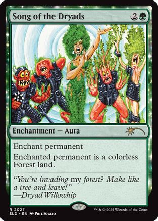 Image of Song of the Dryads (2027) [Secret Lair Drop Series]