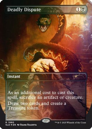 Image of Deadly Dispute (1980) (Rainbow Foil) [Secret Lair Drop Series]
