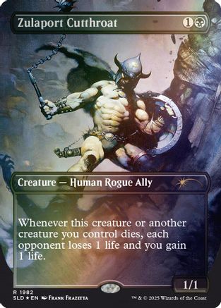 Image of Zulaport Cutthroat (1982) (Rainbow Foil) [Secret Lair Drop Series]