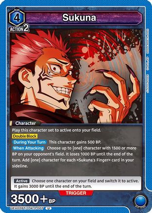Image of Sukuna (007) (UEX02BT/JJK-2-007) - UEX02BT Jujutsu Kaisen Vol2