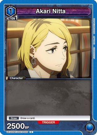 Image of Akari Nitta (UEX02BT/JJK-3-020) - UEX02BT Jujutsu Kaisen Vol2