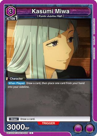 Image of Kasumi Miwa (UEX02BT/JJK-3-028) - UEX02BT Jujutsu Kaisen Vol2
