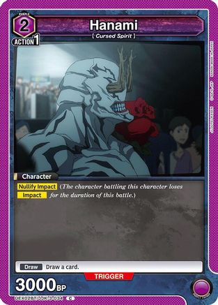 Image of Hanami (UEX02BT/JJK-3-034) - UEX02BT Jujutsu Kaisen Vol2