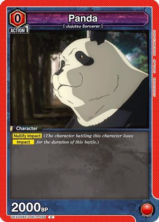 Image of Panda (UEX02BT/JJK-3-054) - UEX02BT Jujutsu Kaisen Vol2