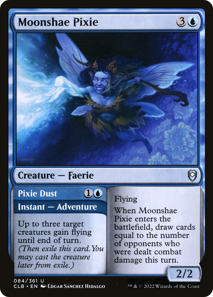 Image of Moonshae Pixie // Pixie Dust [Commander Legends: Battle for Baldur's Gate]