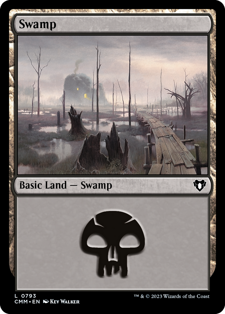 Image of Swamp (793) [Commander Masters]