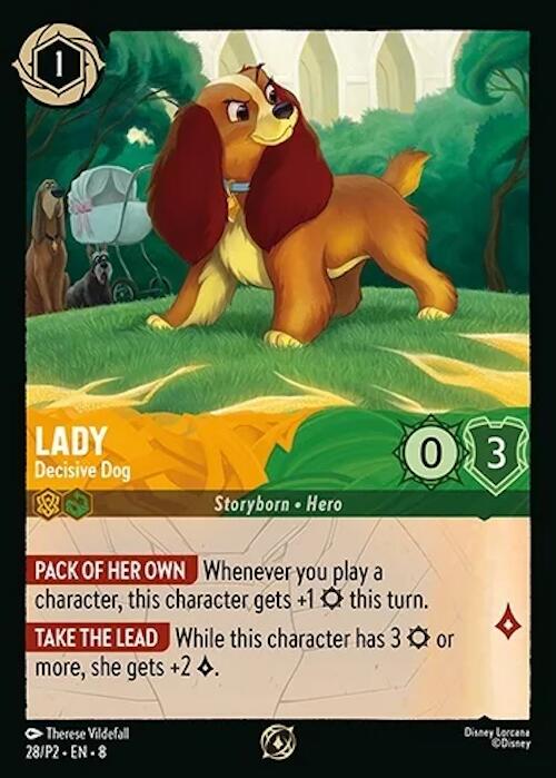 Image of Lady - Decisive Dog (28/P2) [Promo Cards]