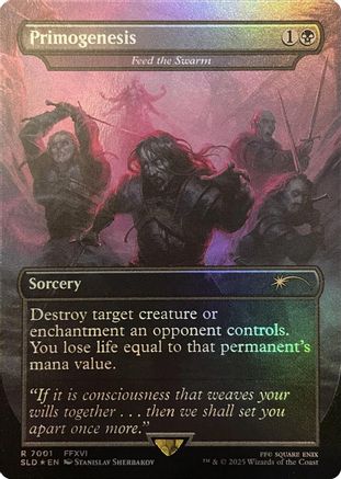Image of Primogenesis - Feed the Swarm (Rainbow Foil) [Secret Lair Drop Series]