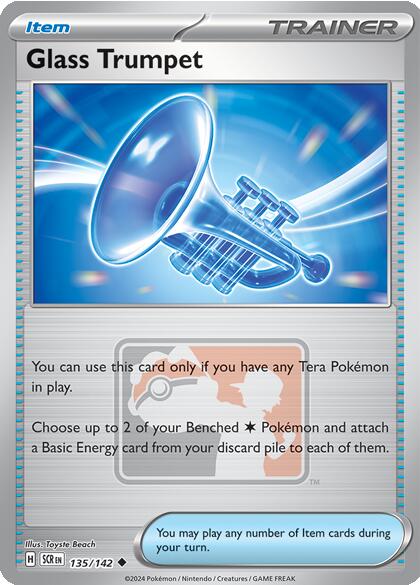 Image of Glass Trumpet (135/142) [League & Championship Cards]