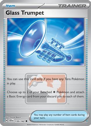 Image of Glass Trumpet (135/142) [League & Championship Cards]