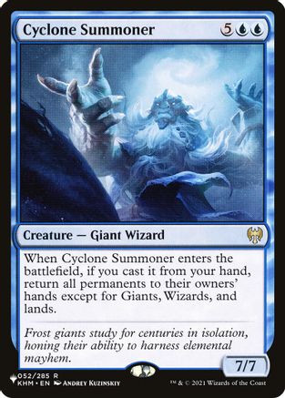 Image of Cyclone Summoner [The List]