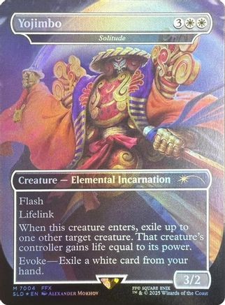 Image of Yojimbo - Solitude (Rainbow Foil) [Secret Lair Drop Series]