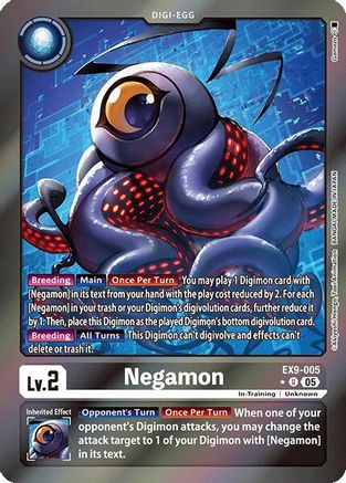 Image of Negamon [EX9-005] (Limited Foil) [Versus Monsters]