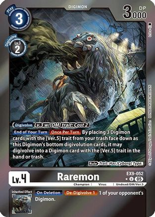 Image of Raremon [EX9-052] (Limited Foil) [Versus Monsters]