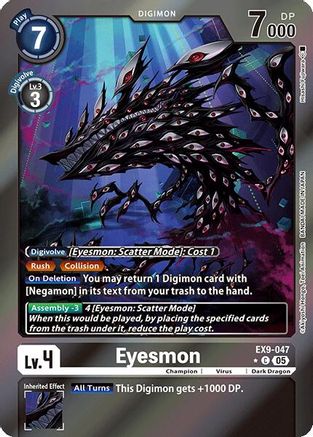 Image of Eyesmon [EX9-047] (Limited Foil) [Versus Monsters]