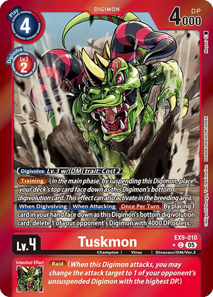 Image of Tuskmon [EX9-010] (Limited Foil) [Versus Monsters]