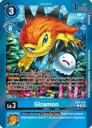 Image of Gizamon [EX9-015] (Limited Foil) [Versus Monsters]