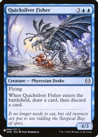 Image of Quicksilver Fisher [The List]