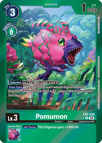 Image of Pomumon [EX9-036] (Limited Foil) [Versus Monsters]