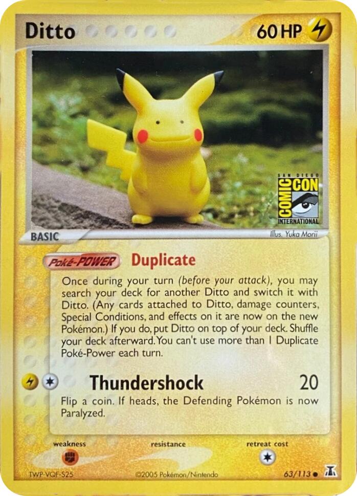 Image of Ditto (39/113) (San Diego Comic-Con Stamp) [Miscellaneous Cards]