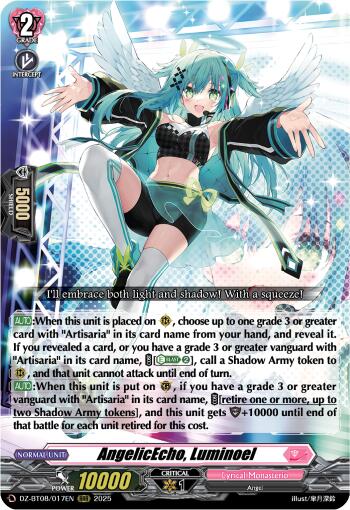 Image of AngelicEcho, Luminoel (DZ-BT08/017EN) [Knights 0f Rebirth]