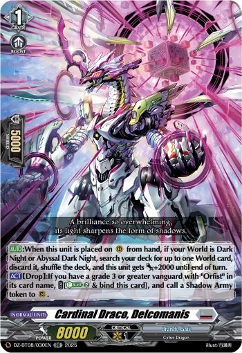 Image of Cardinal Draco, Decalcomanis (DZ-BT08/030EN) [Knights 0f Rebirth]