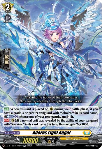 Image of Adore Slight Angel (DZ-BT08/031EN) [Knights 0f Rebirth]