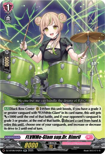 Image of FLMMe-Glam sup.Dr. Rimril (DZ-BT08/042EN) [Knights 0f Rebirth]