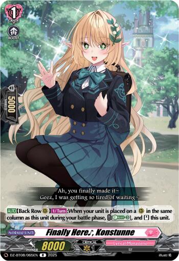 Image of It's Finally Here~ Konstunne (DZ-BT08/065EN) [Knights 0f Rebirth]
