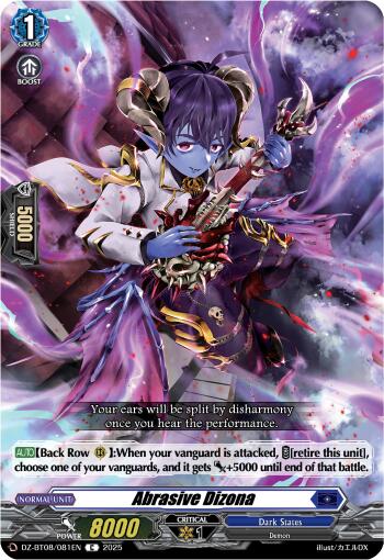 Image of Abrasive Dissonance (DZ-BT08/081EN) [Knights 0f Rebirth]