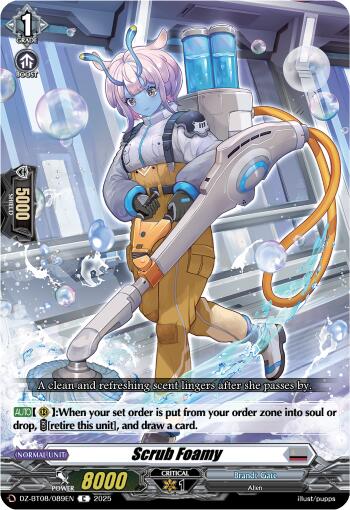 Image of Scrub Foamy (DZ-BT08/089EN) [Knights 0f Rebirth]